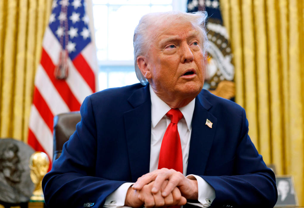 △美国总统特朗普(资料图)