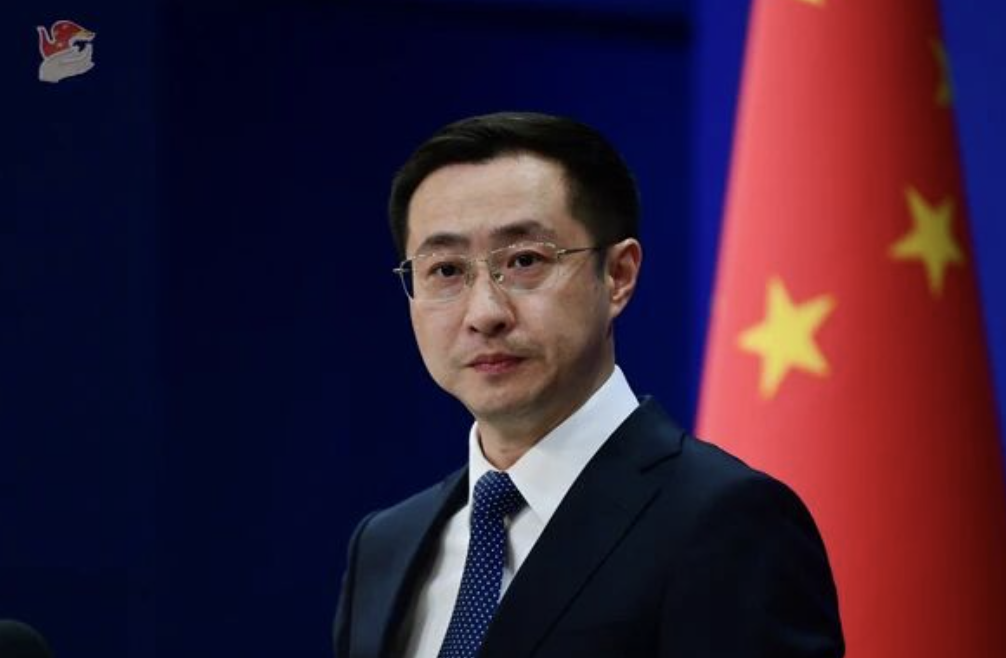 外交部发言人林剑 资料图 图源：外交部网站