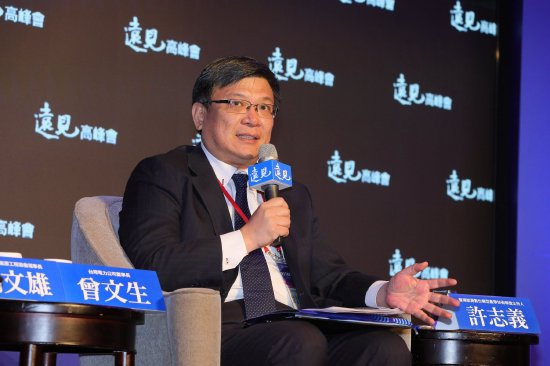 台湾电力公司董事长曾文生。苏义杰摄